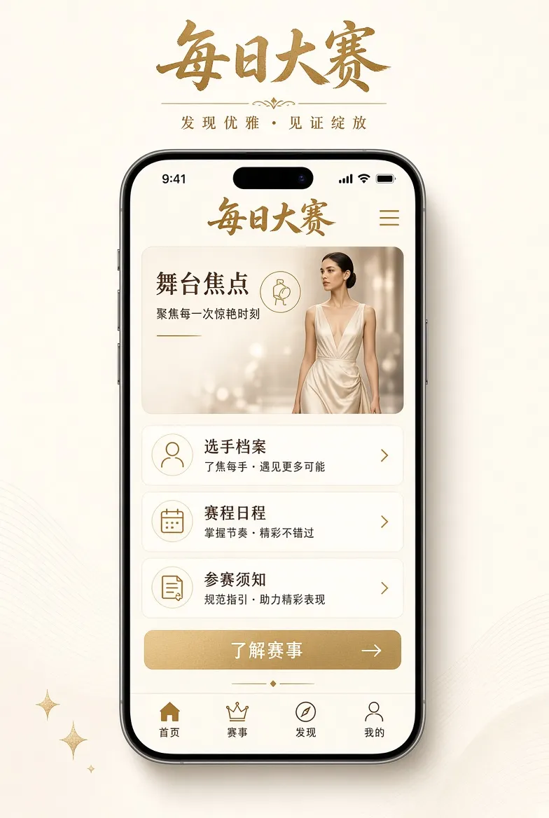 每日大赛移动端应用服务主题图片