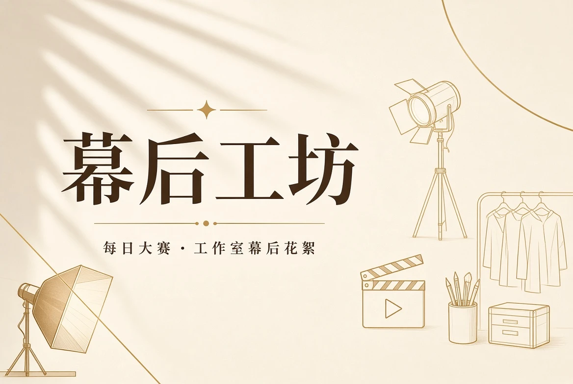 舞台幕后布景与筹备主题影像